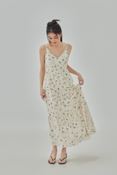 Alice Floral Printed Tiered Dress